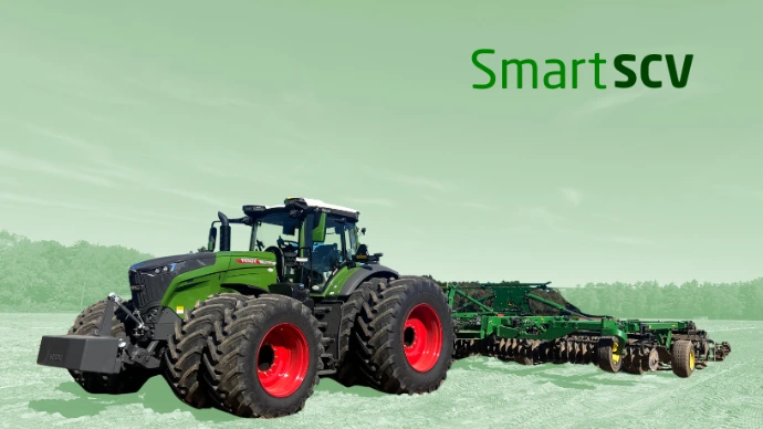 Smart SCV: Fendt tractor with a trailed cultivator