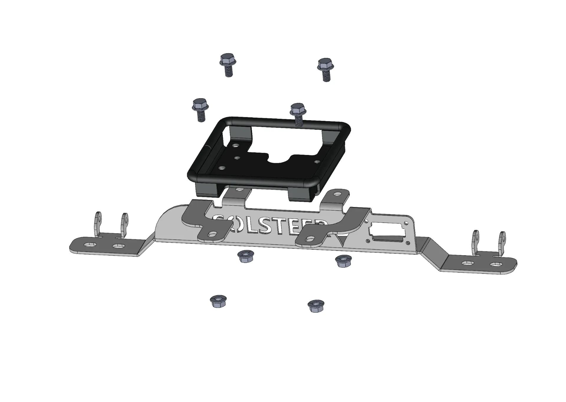 Receiver Roof Bracket Kit - Fendt 500/700/Gen6 900/1000